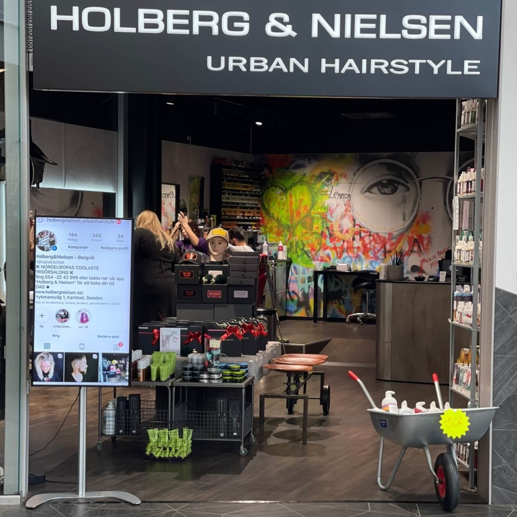Holberg Nielsen salong Bergvik
